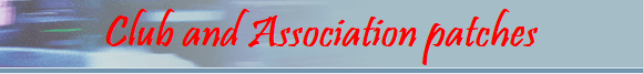 Club and Association patches
