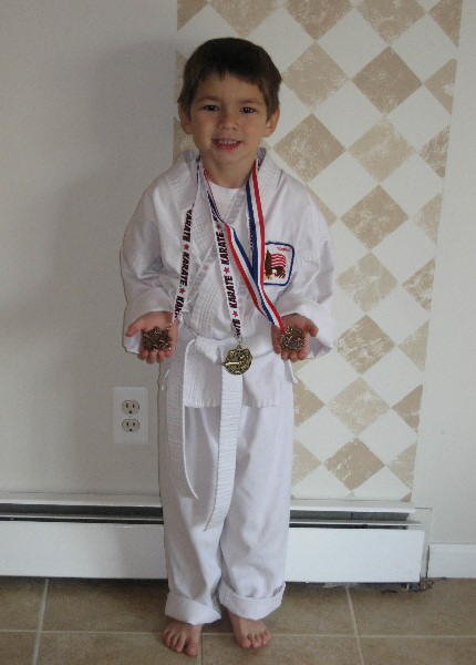 Anthony's medals, Nov 07