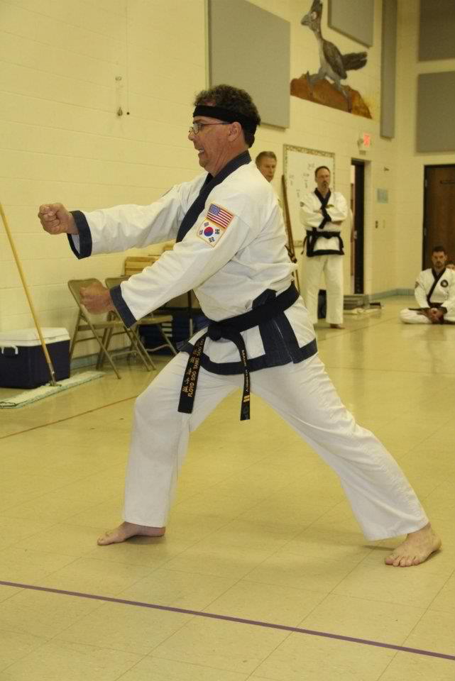 Mark finishing up Chil Sung Sahm Ro