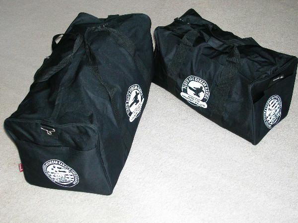 Uniform Bags w/club & association logos